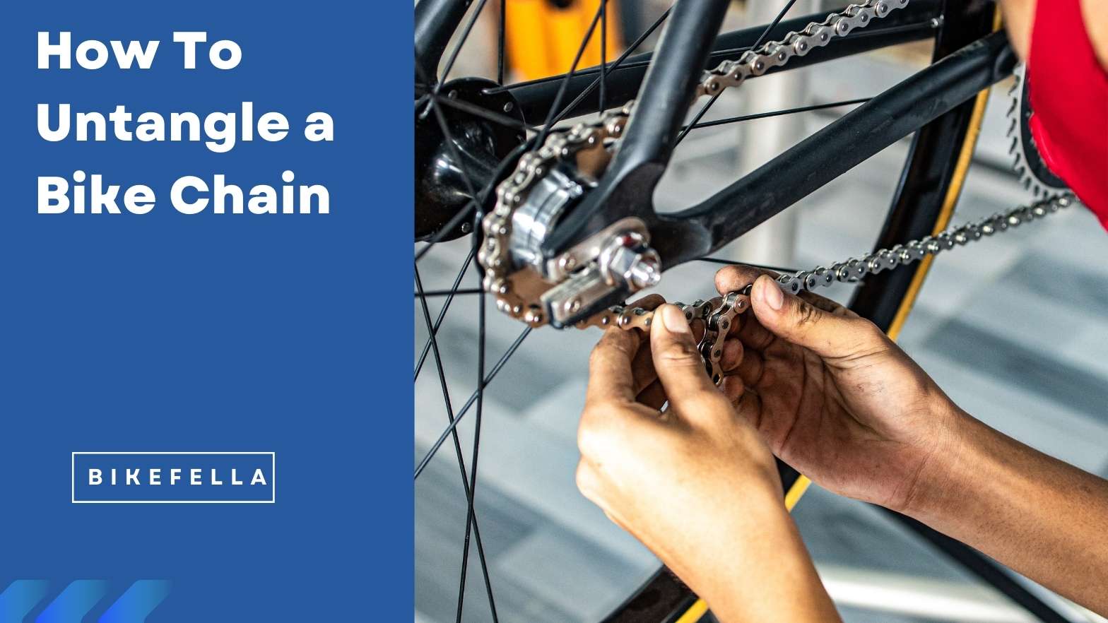 How To Untangle a Bike Chain