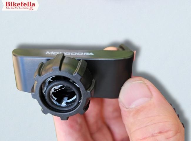 Bicycle lock by Titanker shown with keys