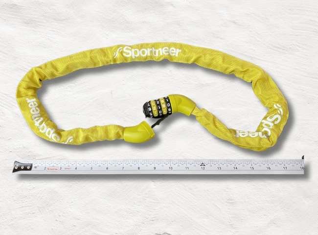 Measuring height of Sportneer chain lock