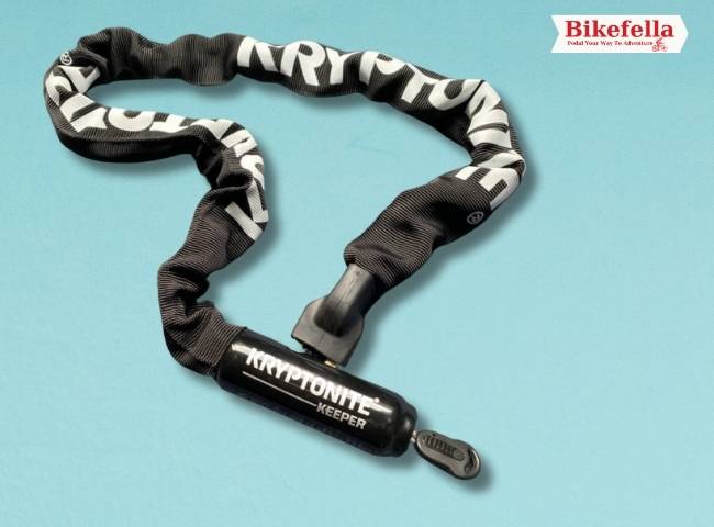 Side view of Kryptonite 785 bike lock