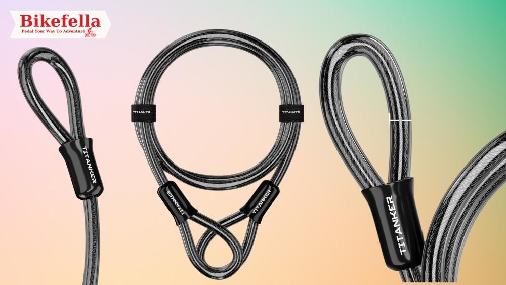Titanker Security Bike Lock Cable