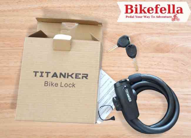 Boxed lock with cable and sturdy parts