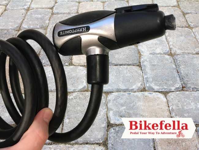 Kryptonite 1218 Key Cable Bicycle Lock