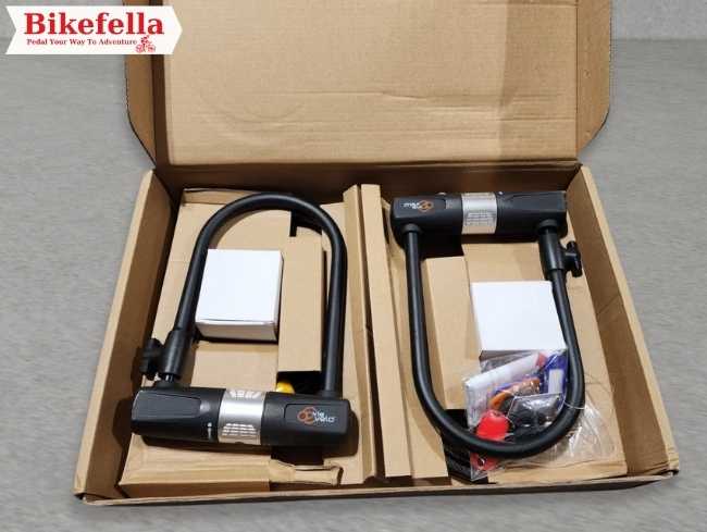 Via Velo U Lock parts in box