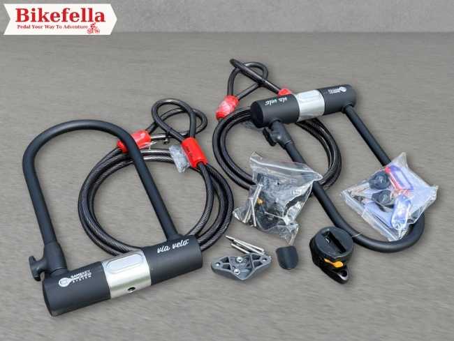 Via Velo U Lock set