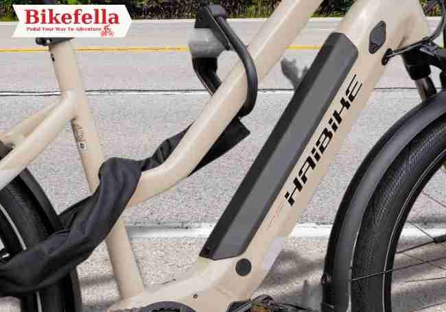 Hiplok DXXL lock on bike frame