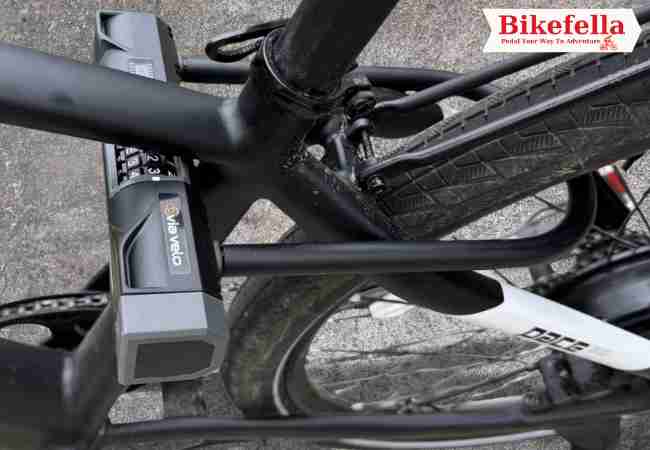 Via Velo Bike Pro U Lock installation