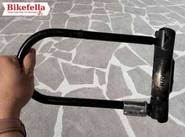 Kryptonite Kryptolok standard bike u-lock review photo