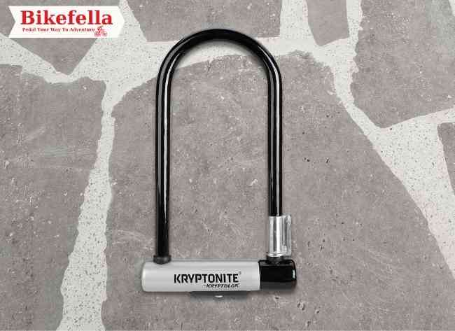 Kryptonite Kryptolok standard bike u-lock shown