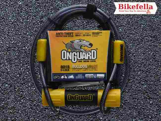 OnGuard Bulldog Mini DT U-Lock with cable