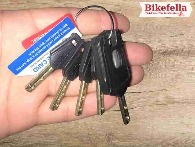 OnGuard Bulldog DT U-Lock keys